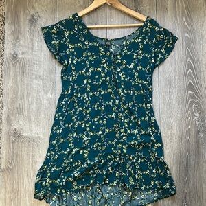 Wild Fable Green Floral Dress